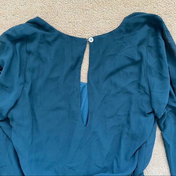 Show Me Your MuMu NWOT Jocelyn Maxi Dress Deep Jade M - Picture 4 of 8